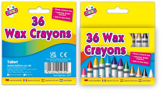 36 Crayons de Cire