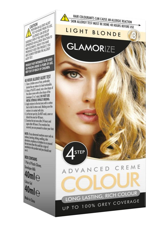 Light Blonde Hair Dye No.3 1pk