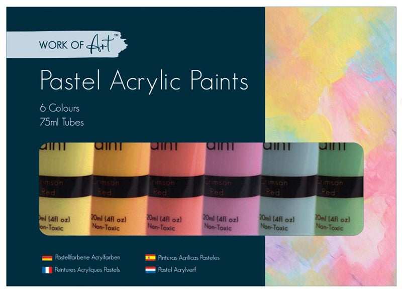 Peinture Acrylique Pastel 6x75ml