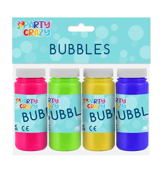 4 x 60ml Tubs of Magic Bubbles