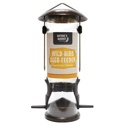 PREMIUM HAMMERTONE FINISH BIRD SEED FEEDER