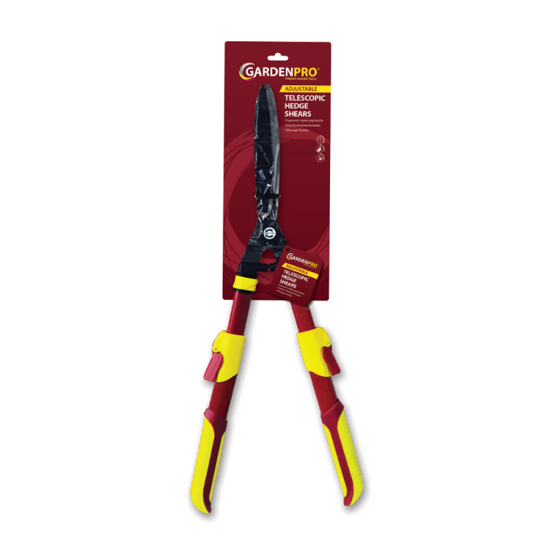 GARDEN PRO DELUXE TELESCOPIC HEDGE SHEARS