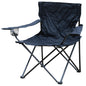 FOLDING CHAIR W CUP HOLDER ASSORTED COLOURS