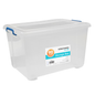 90L PLASTIC STORAGE BOX WITH WHEELS