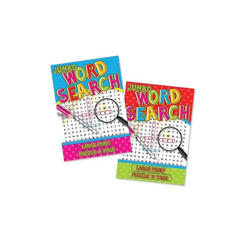 Super Jumbo Word Search Book