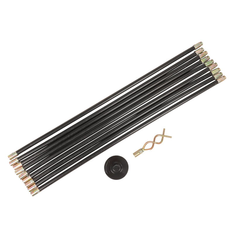 12 PIECE 9M DRAIN ROD SET