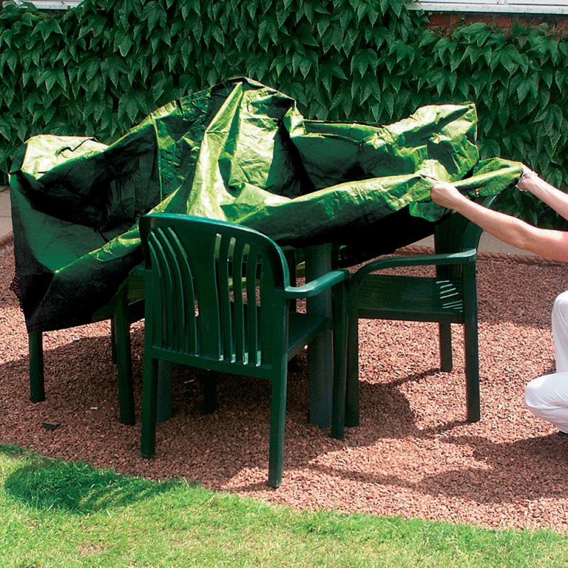 RECTANGULAR OUTDOOR FURNITURE SET COVER