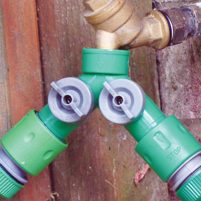 TWO WAY SHUT-OFF ADAPTOR