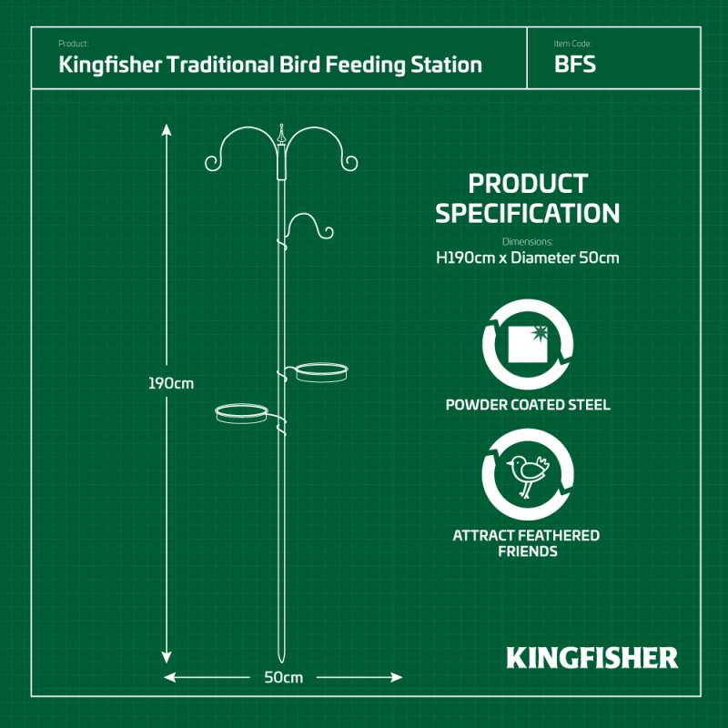 TRADITIONAL BIRD FEEDING STATION