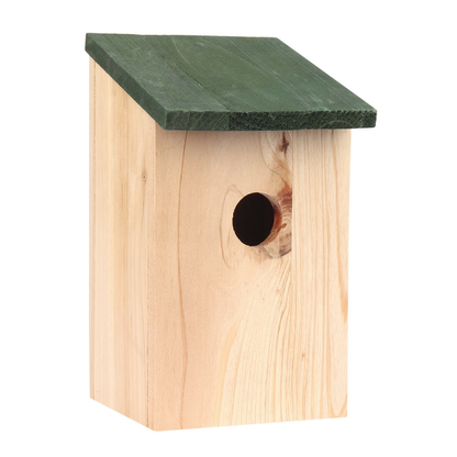 WOODEN BIRD NESTING BOX