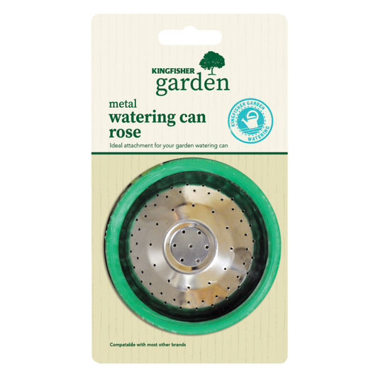 METAL WATERING CAN ROSE