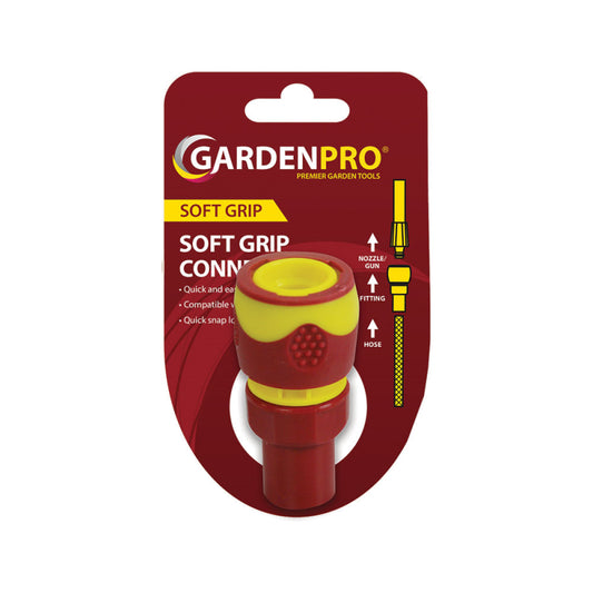 GARDEN PRO SNAP-ON HALF INCH FEMALE HOSE CONNECTOR