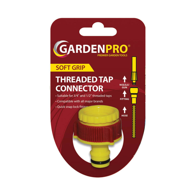 GARDEN PRO THREADED TAP CONNECTOR