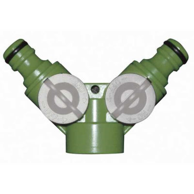 TWO WAY SHUT-OFF ADAPTOR
