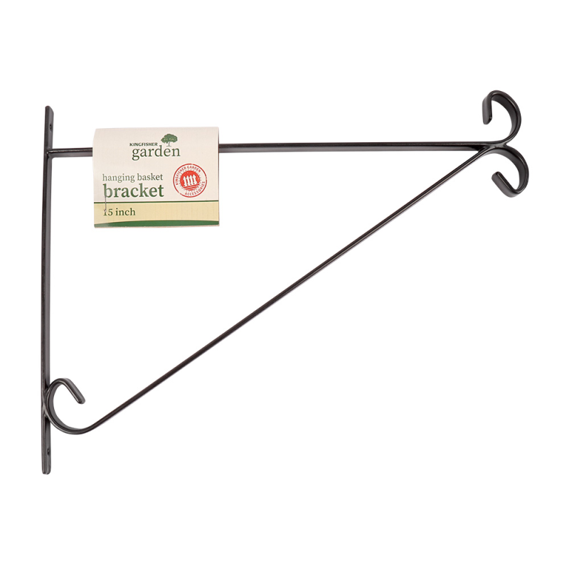 15 INCH HANGING BASKET BRACKET