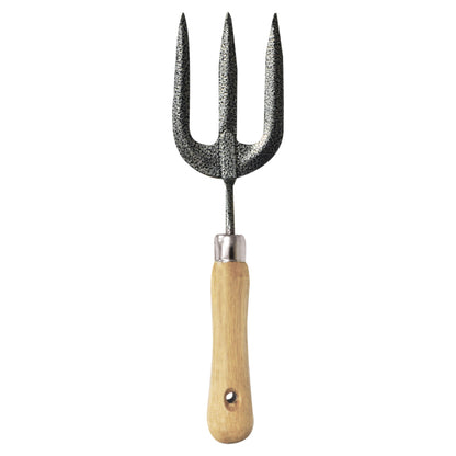 WOODEN HANDLED HAND FORK