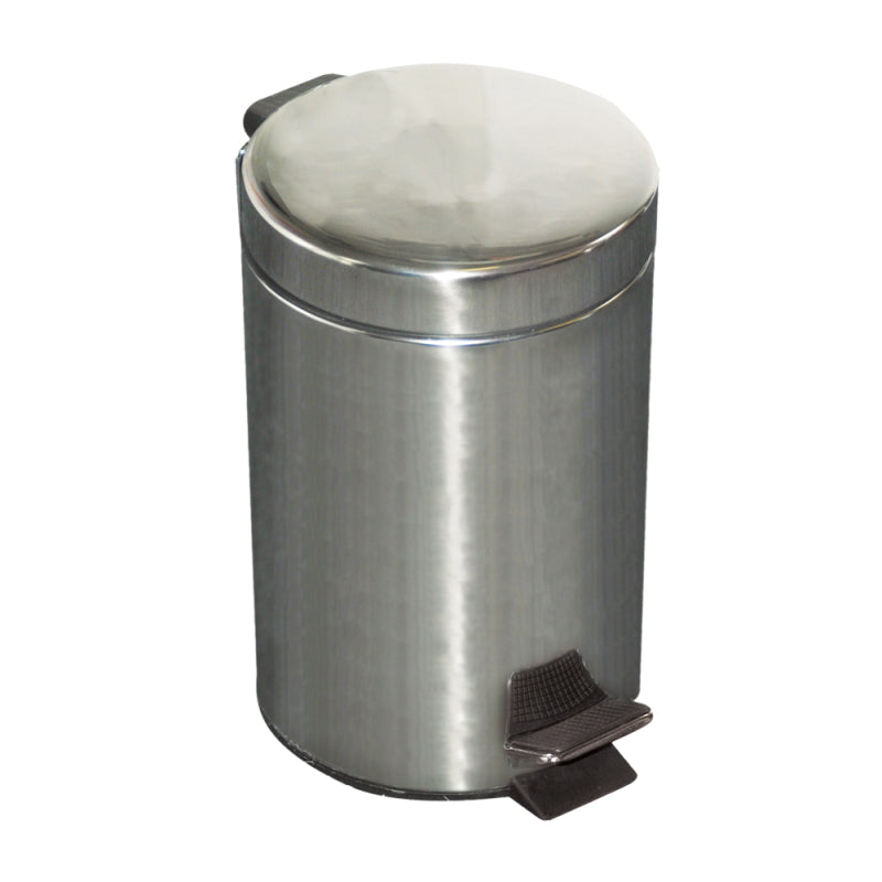 5L STAINLESS STEEL PEDAL BIN