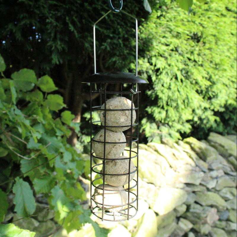 PREMIUM HAMMERTONE FINISH FAT BALL BIRD FEEDER