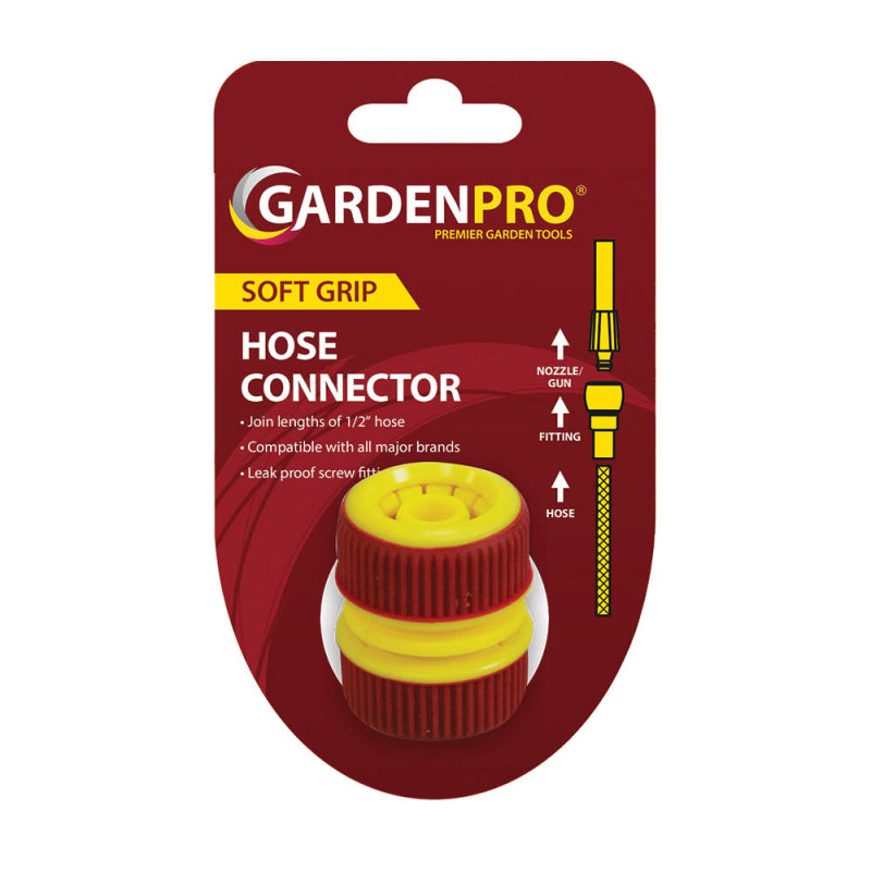 GARDEN PRO HALF INCH HOSE REPAIR CONNECTOR