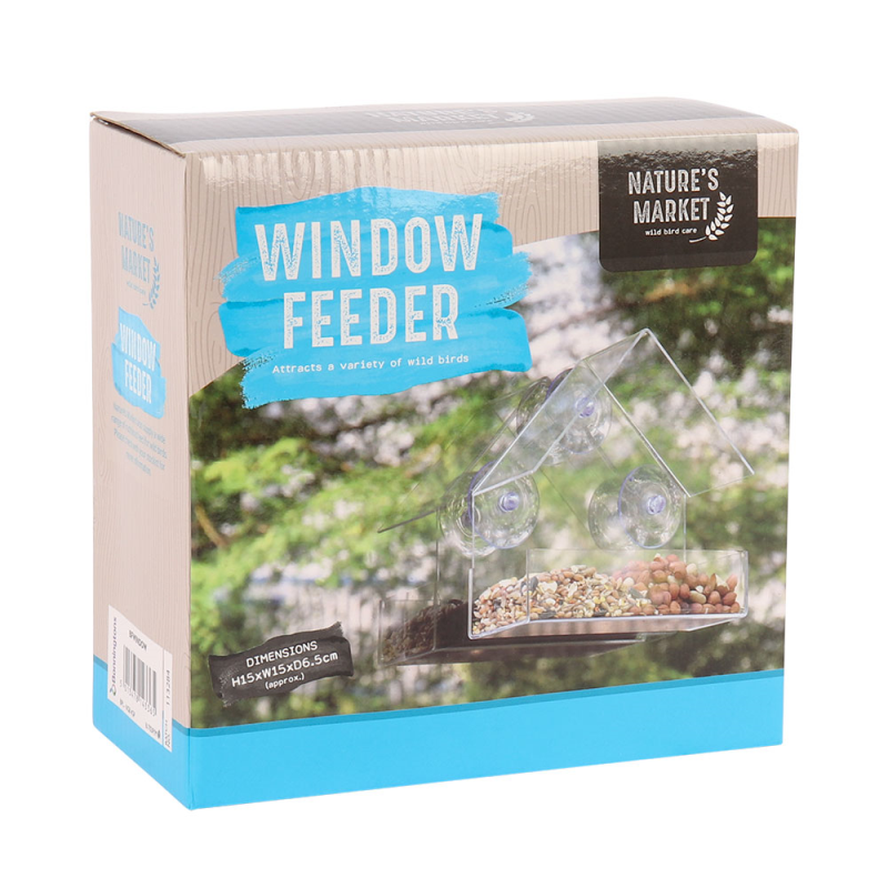 WINDOW BIRD FEEDER