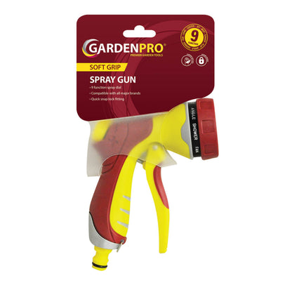 GARDEN PRO 9 DIAL SOFT-GRIP DELUXE SPRAY GUN