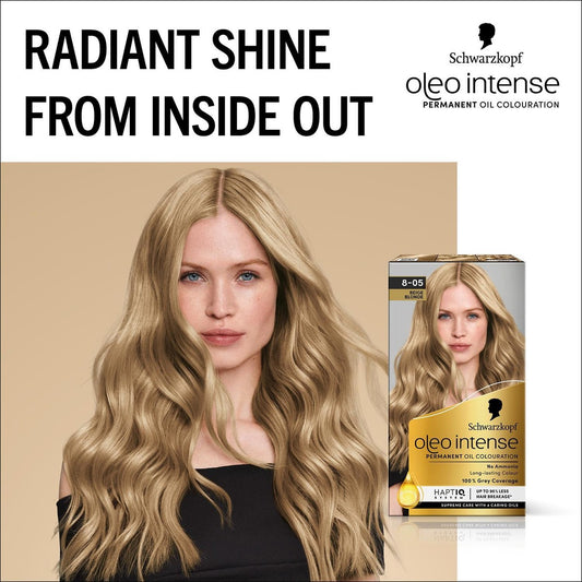 Coloration Permanente Oléo Intense Blond Beige 8-05 Schwarzkopf