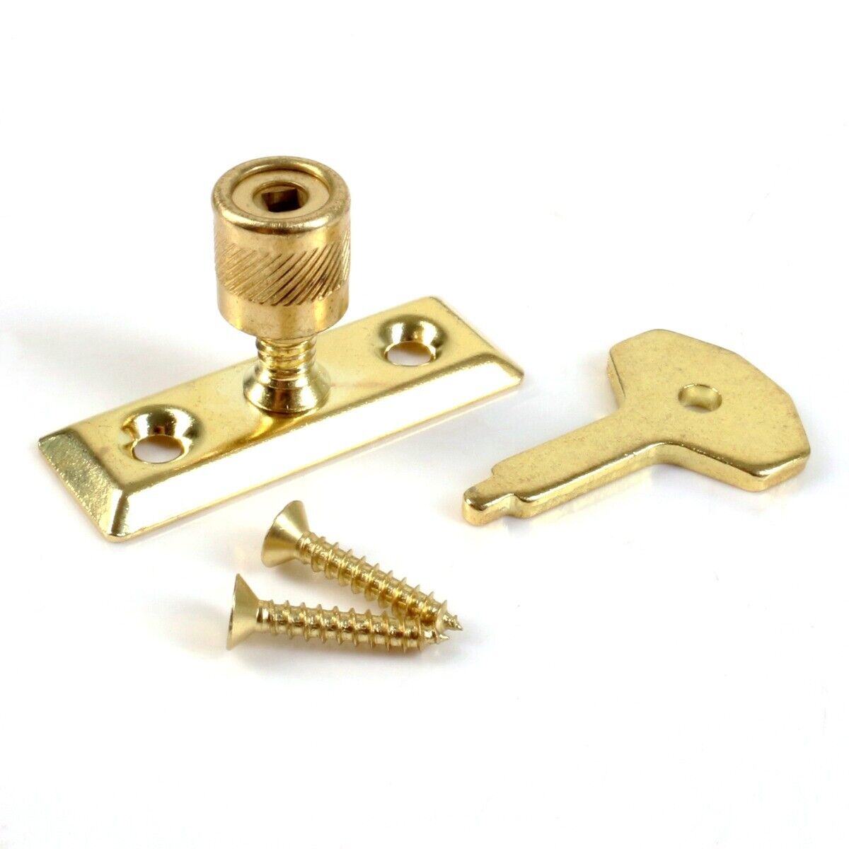 Staylock & Key Brass Plated