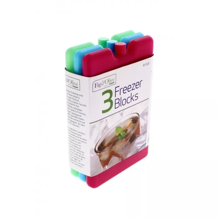 3 packs de pains de glace pour glacière de voyage, sac isotherme pour pique-nique et repas frais