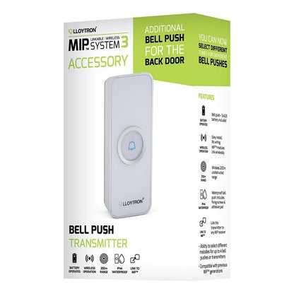 MIP3 Accessoire - Émetteur Bouton-poussoir - Blanc