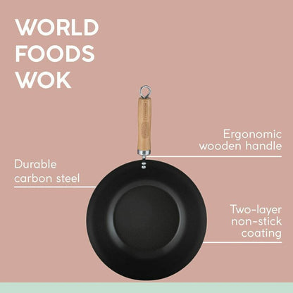 Wok Antiadhésif Classique Typhoon 28cm