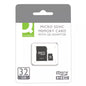 Q-CONNECT MICRO SDHC MEMORY CARD WITH SD ADAPTER 32GB