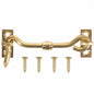 Cabin Hooks, Light Duty, Solid Brass 75mm (3")