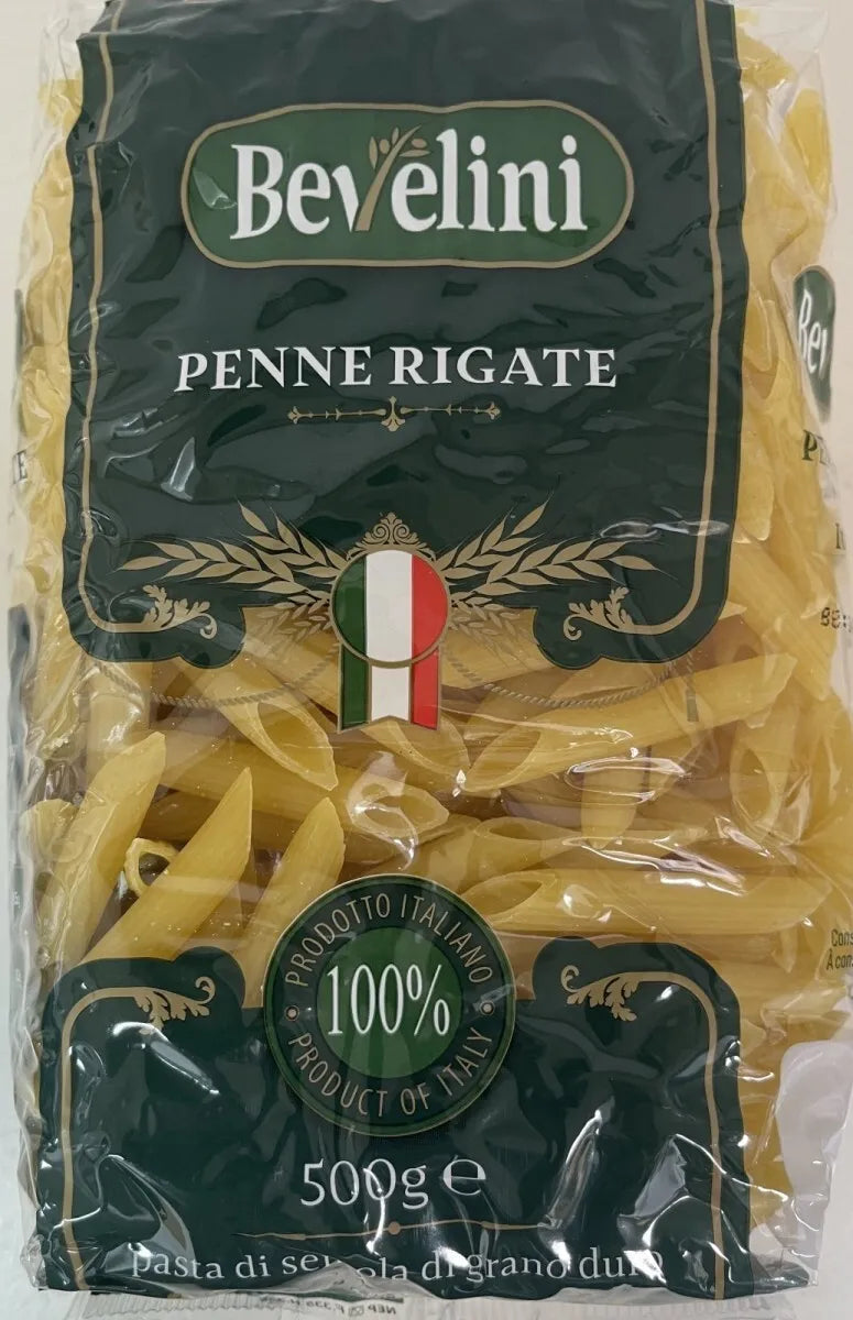 BEVELINI PENNE RIGATE PASTA 500g