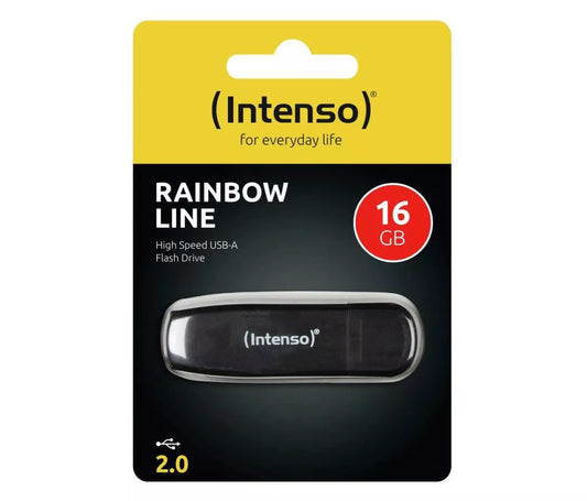 ntenso; RAINBOW LINE, Clé USB 2.0 haute vitesse de 16 Go, Type A