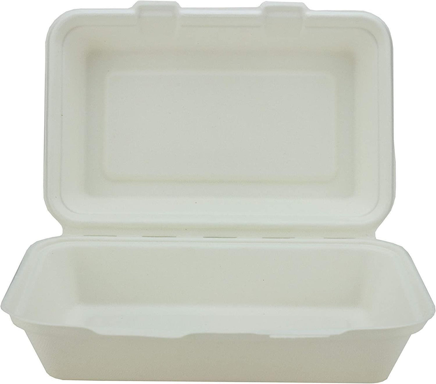 Boîte alimentaire à clapet 1 compartiment, Écologique (25 pièces 23 x 15 cm)