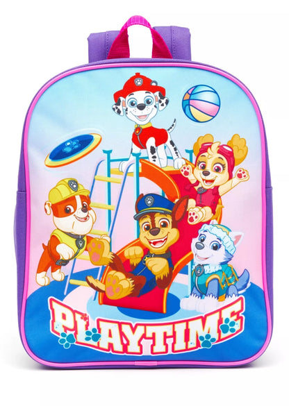 PAW PATROL EWELL Playtime Kids Children's Backpack School Bag Rucksack 681