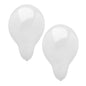 Balloons White for Helium 25cm Diameter 10 Piece OFF WHITE