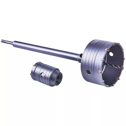 Foret carottier Amtech 50 mm et 110 mm avec barre d'extension