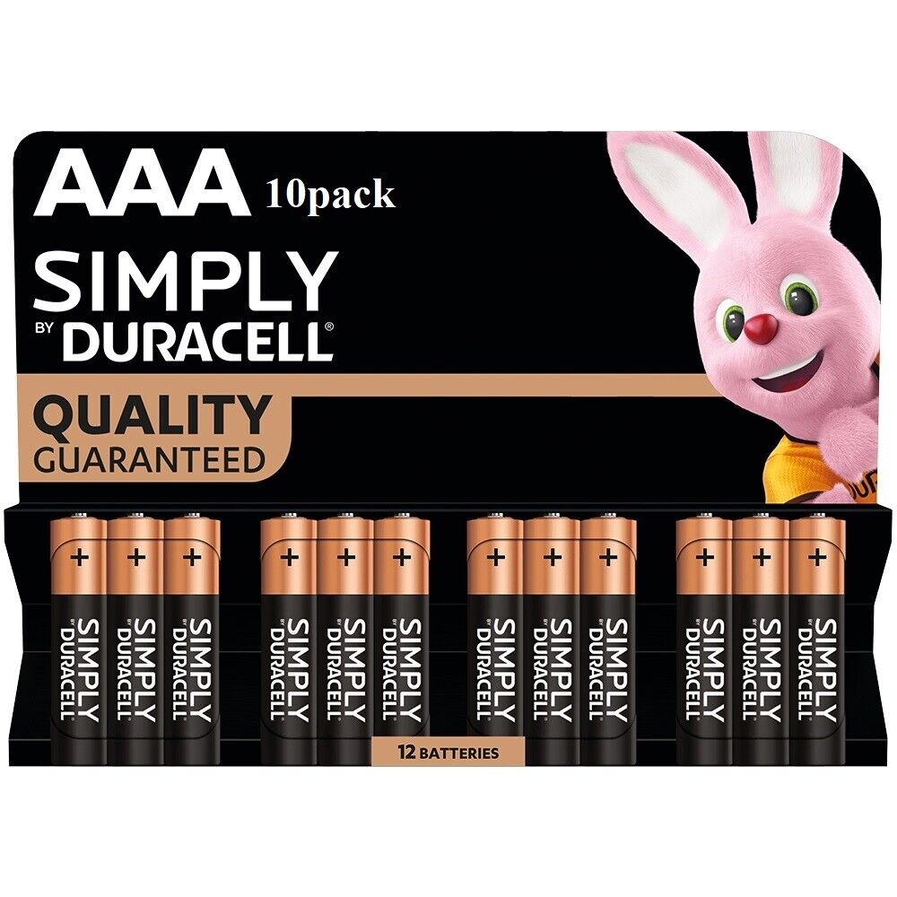 Duracell Plus 100% Extra Life Power Battery AAA 10PK