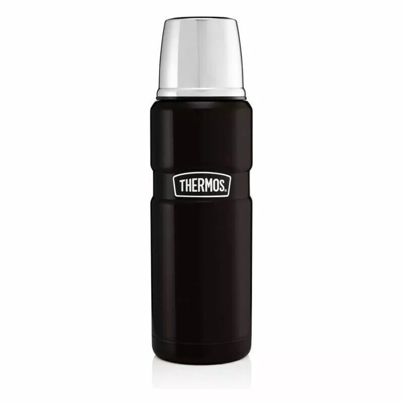 Thermos Stainless Steel King Flask 470ml Matt Black