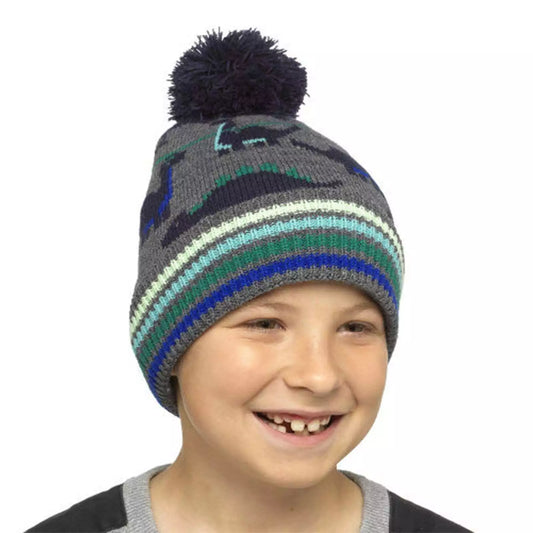 Heat Machine Children's Dinosaur Bobble Hat