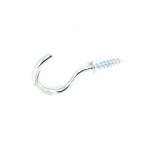 Cup Hooks, Chrome Plated 25mm (1")