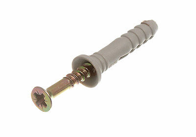 Hammer Fixings, Nylon Plugs, M6 X 70