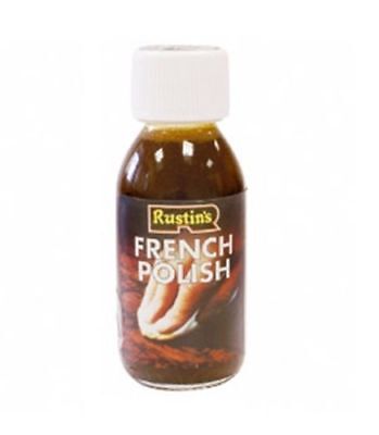 Rustins Pure Shellac French Polish 125ml Light and Dark Wood Polishing & Sealing