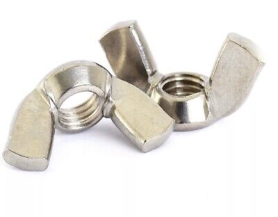 Wing Nuts, BZP M5 6PK