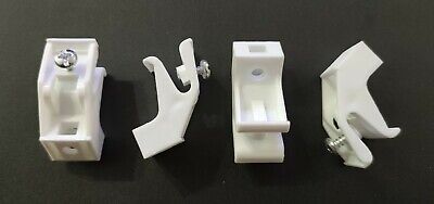 Plastic Curtain Rail Brackets To Fit Decorail Curtain Rail 2pk