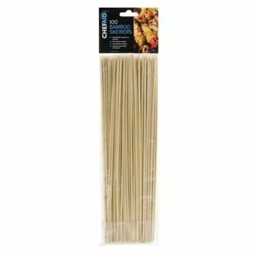 Chef Aid Bamboo Skewers 10in X 100