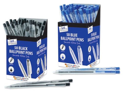 Ball Pens Blue Red Black Single Piece