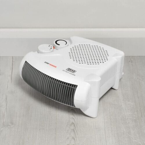 StayWarm 2000w Upright / Flatbed Fan Heater (BEAB Approved) - White