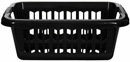 EASY GRIP HIP LAUNDRY BASKET BLACK